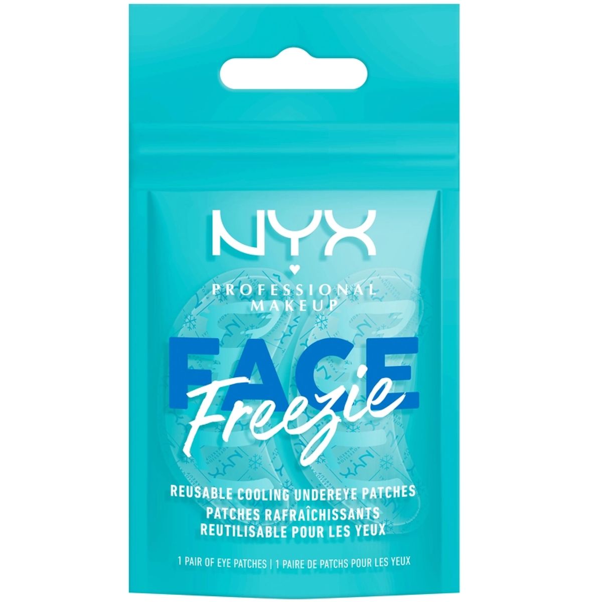 NYX Prof. Makeup Face Freezie Reusable Cooling Undereye Patches 1 Pair