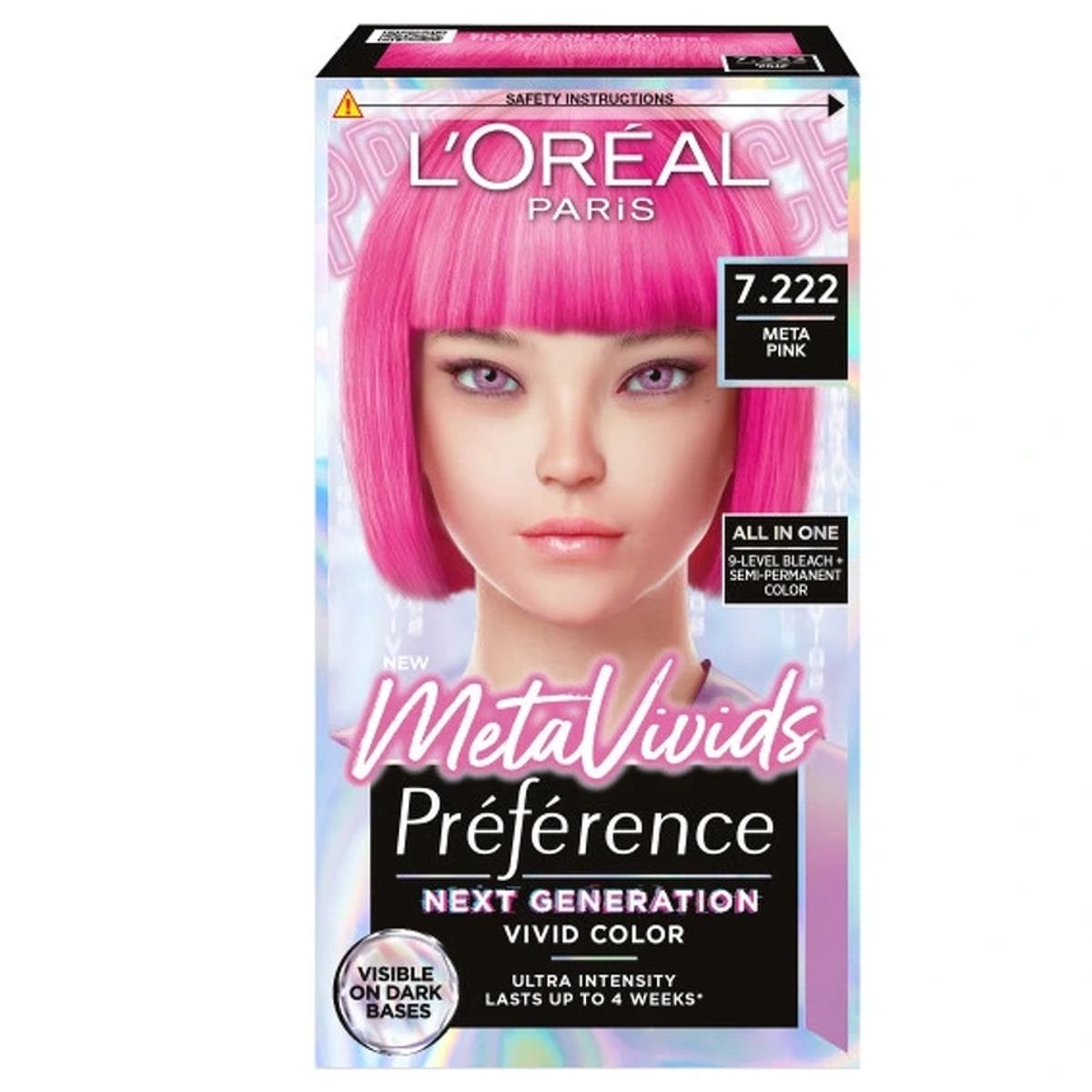 L'Oreal Paris Preference Metavivids - 7.222 Meta Pink