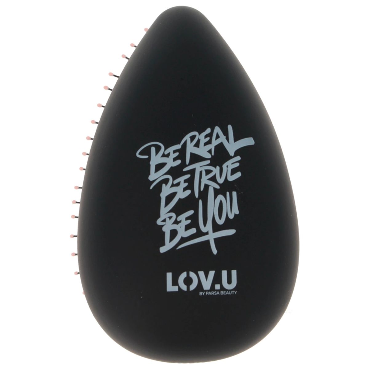 Parsa LOV.U Compact Detangler Brush - Black