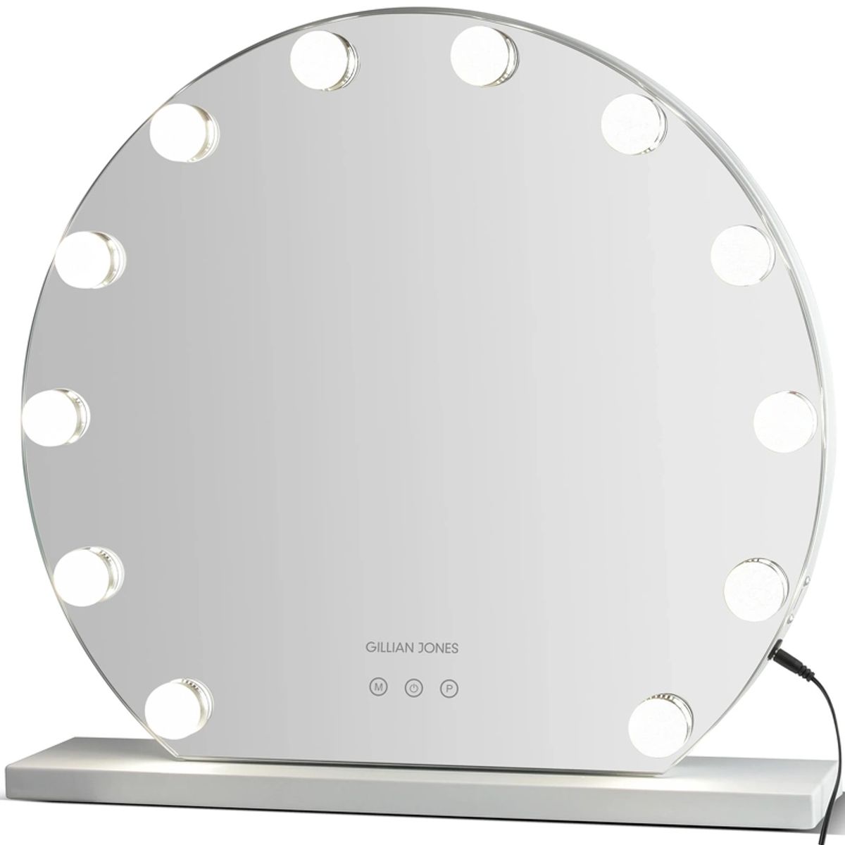 Gillian Jones Makeup LED Artist Mirror - White 10207