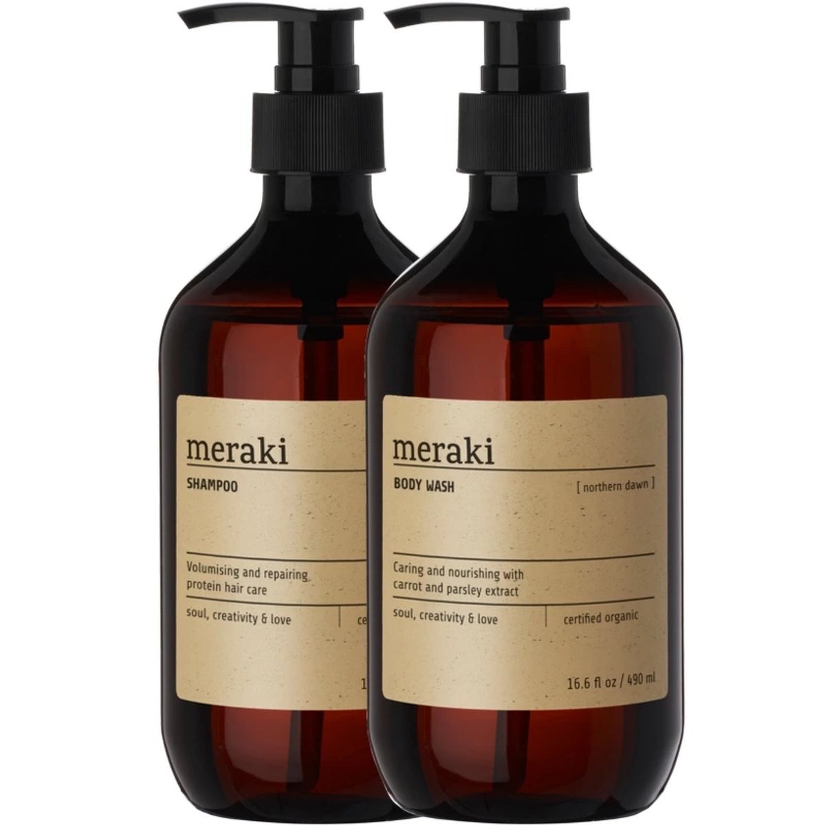 Meraki Northern Dawn Shampoo & Body Wash 490 ml