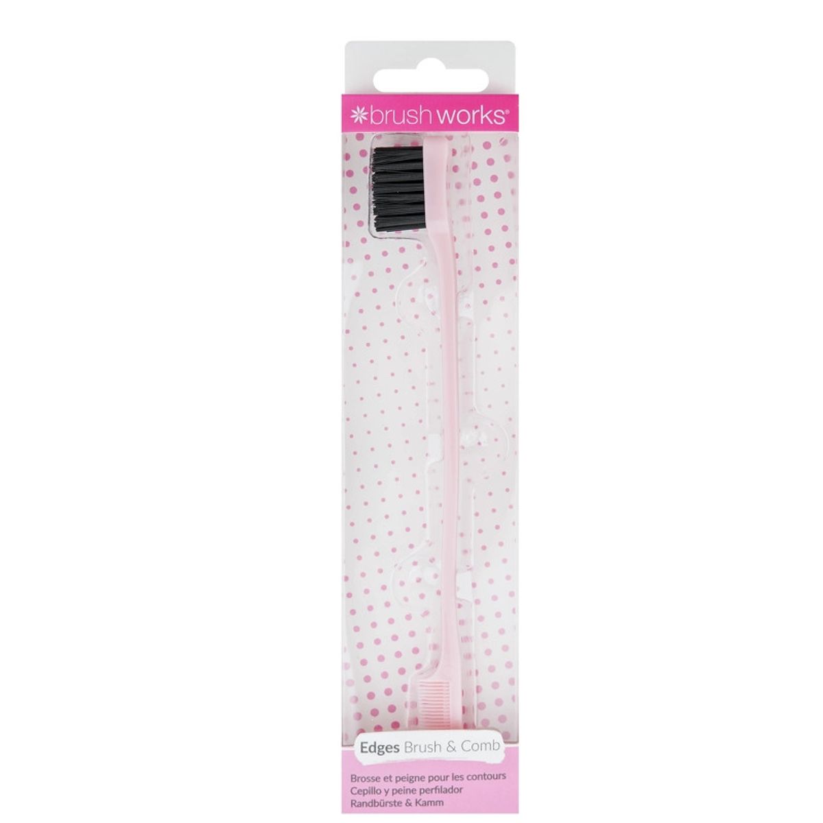 Brushworks Edge Brush & Comb