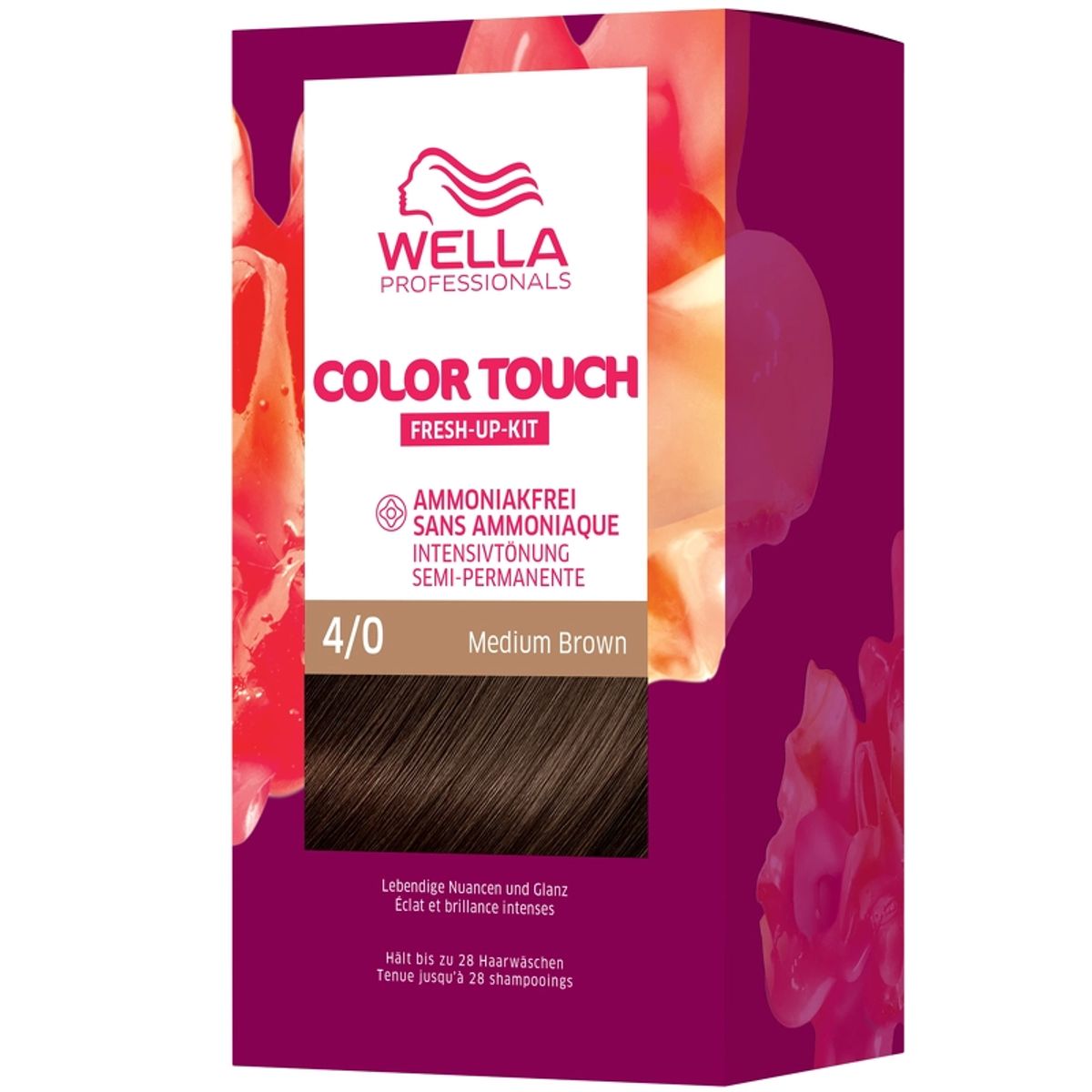 Wella Professionals Color Touch Pure Naturals - 4/0 Medium Brown