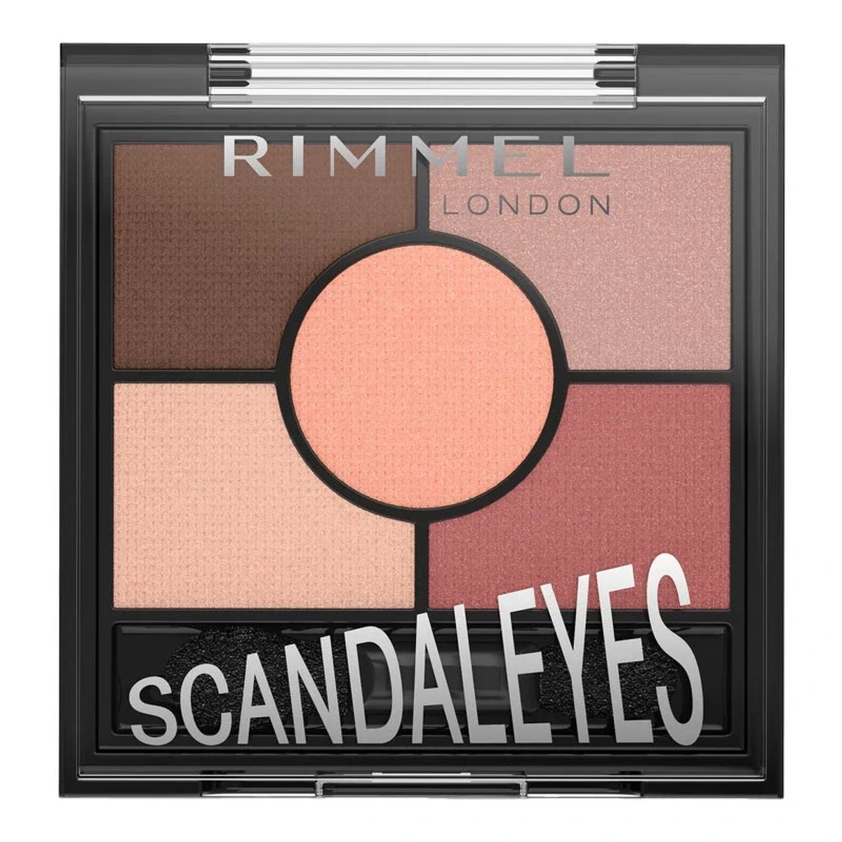 RIMMEL Scandal 5 Pan Palette Eyeshadow 3,8 gr. - 003 Rose Quartz