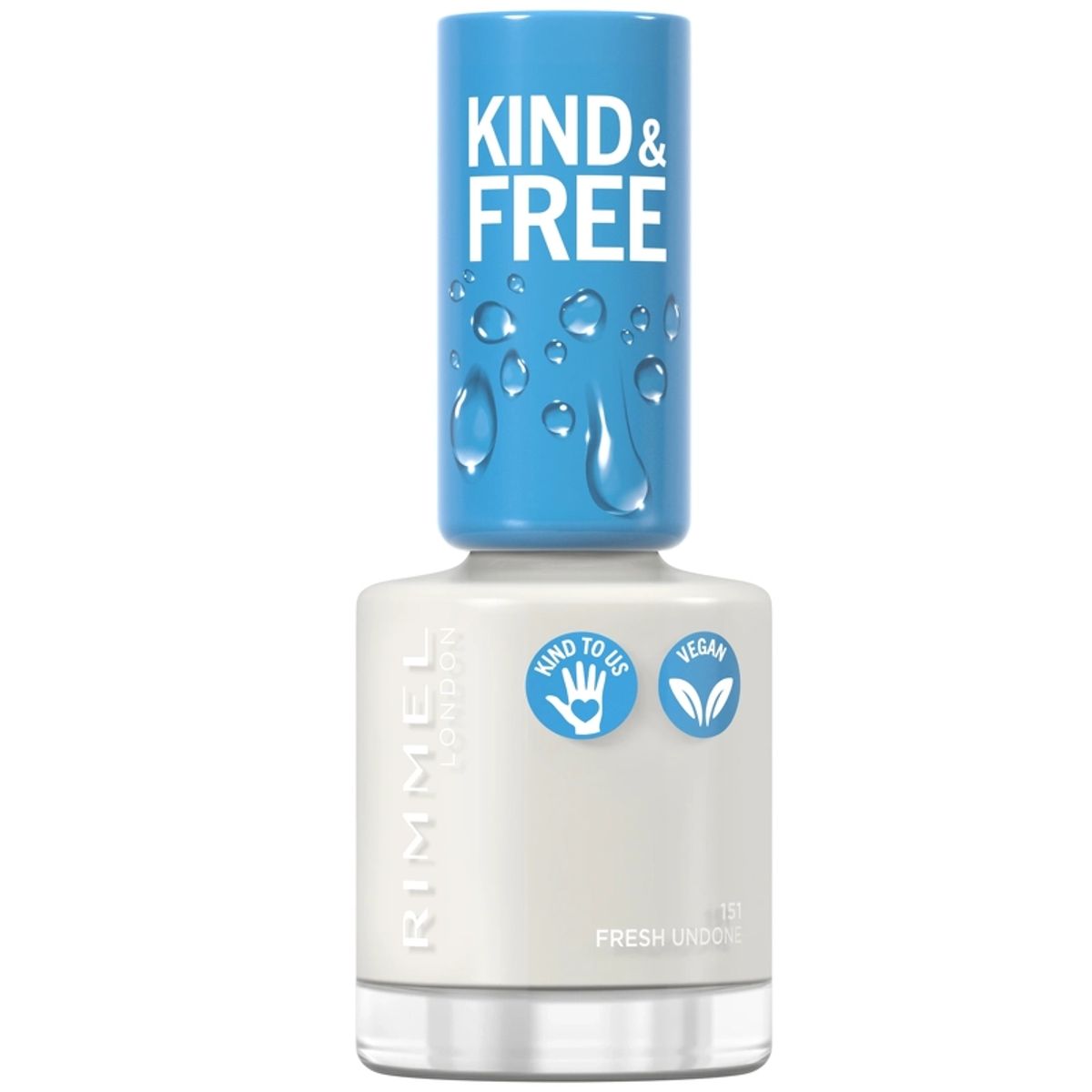 RIMMEL Kind & Free Clean Nail 8 ml - 151 Fresh Undone