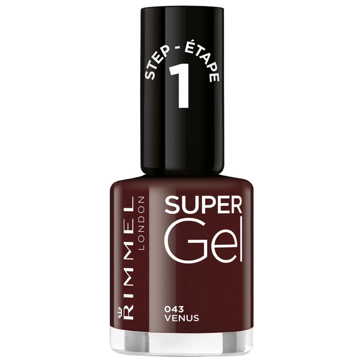 RIMMEL Super Gel Nail Polish 12 ml - 043 Venus