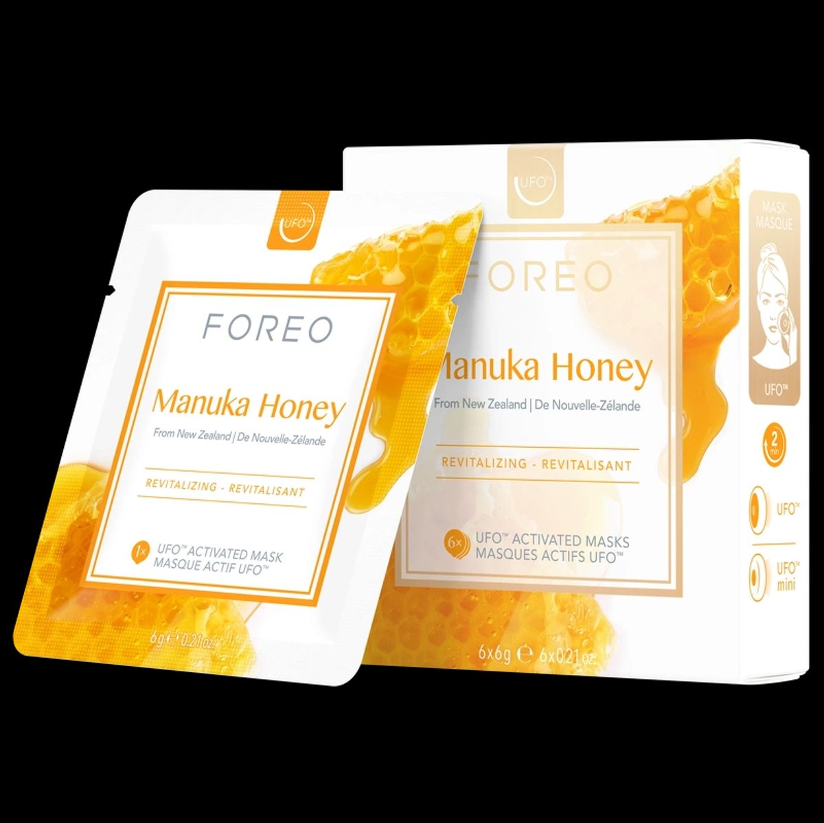 FOREO Manuka Honey UFOâ¢-mask 6 Pieces