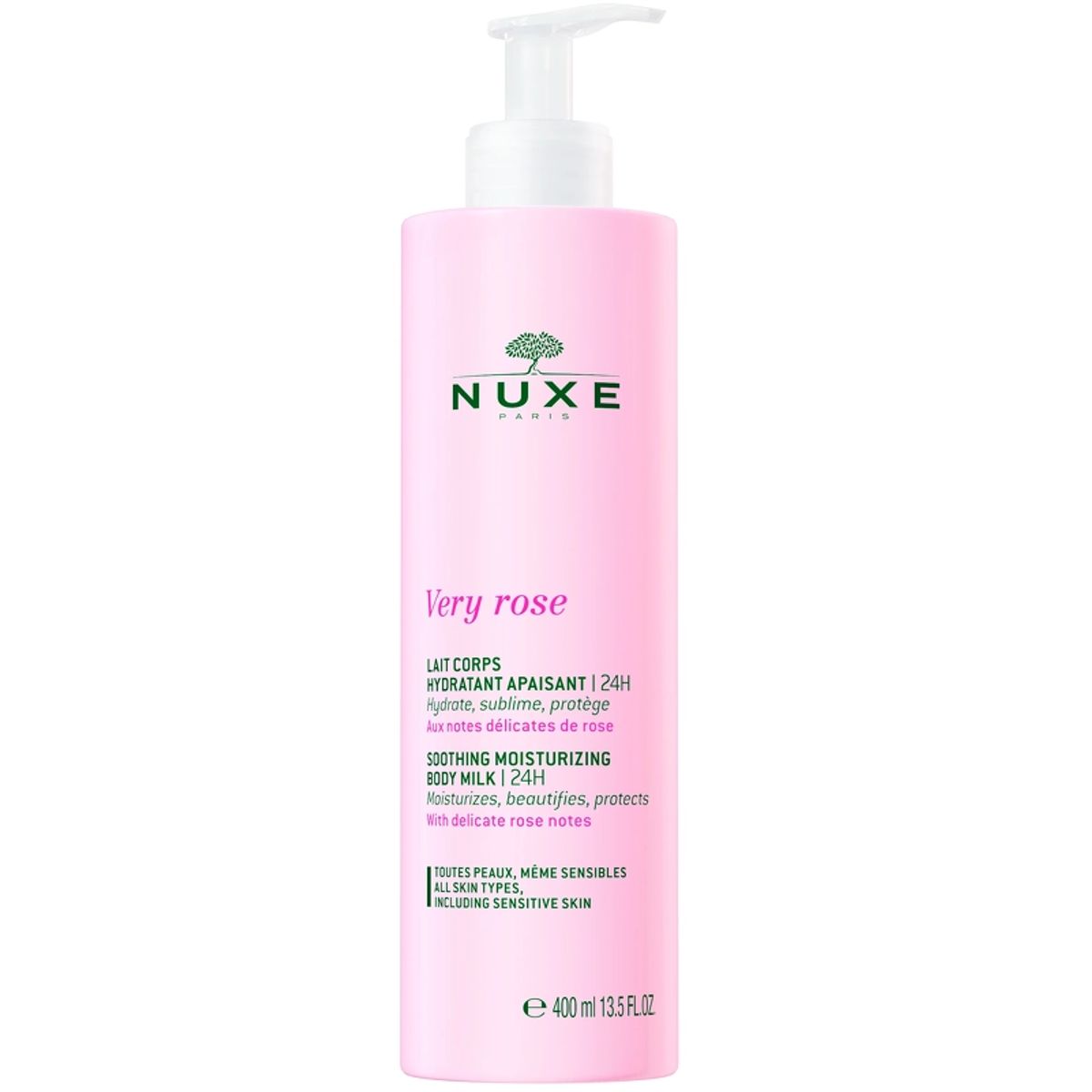 NUXE Very Rose Soothing Moisturizing Body Milk 400 ml