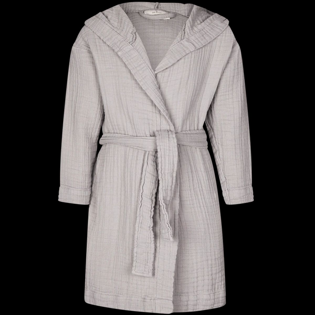 Lille Kanin Bathrobe Muslin 1-2 Years - Brown Smoke