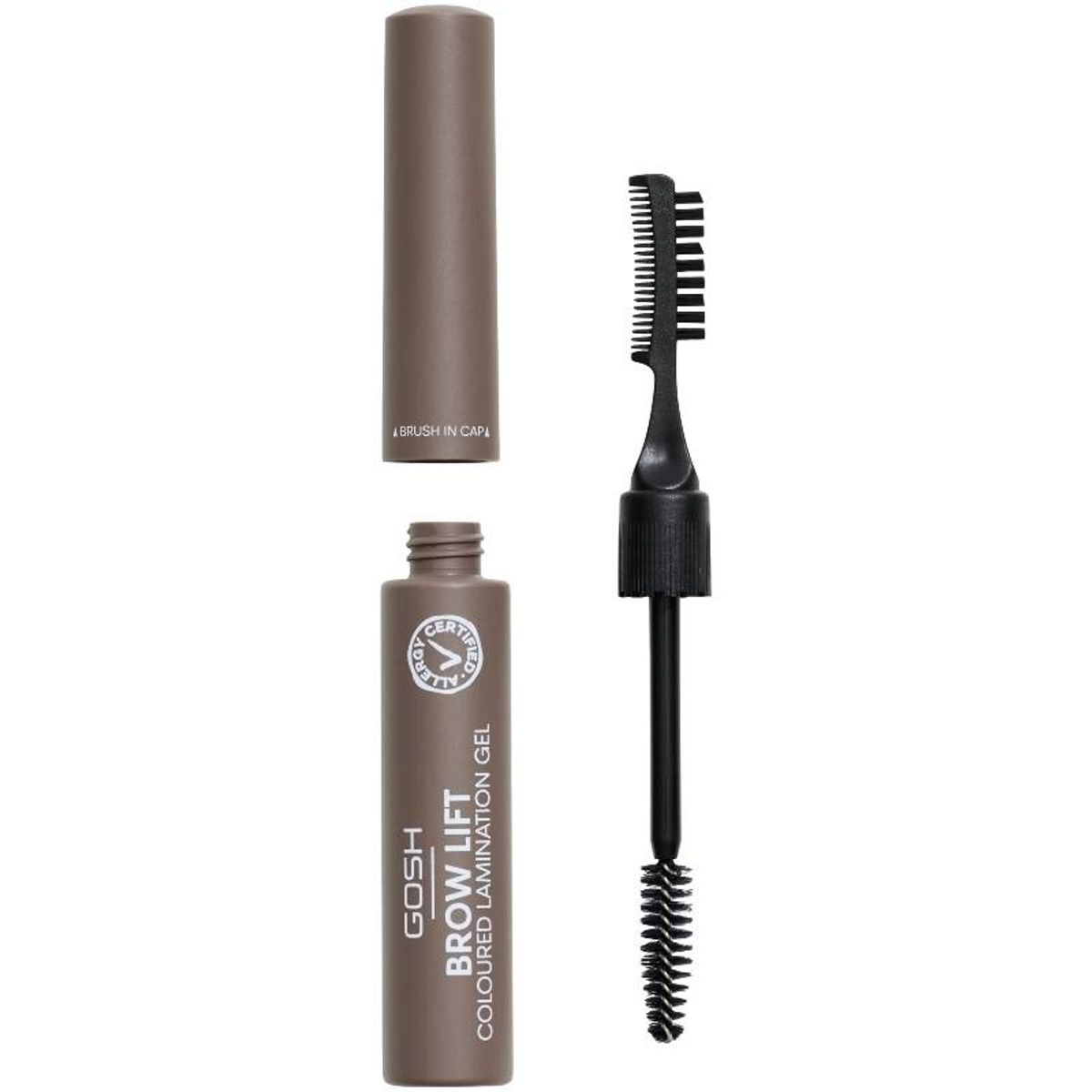 GOSH Brow Lift Coloured Lamination Gel 6 ml - 001 Grey Brown