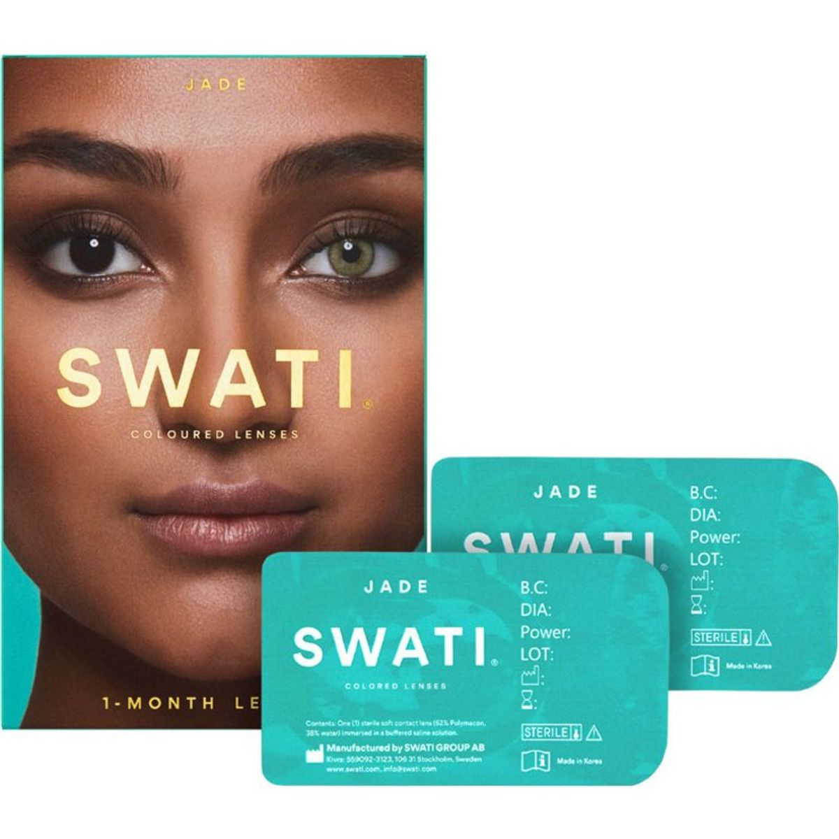 SWATI Cosmetics 1 Month Lenses - Jade