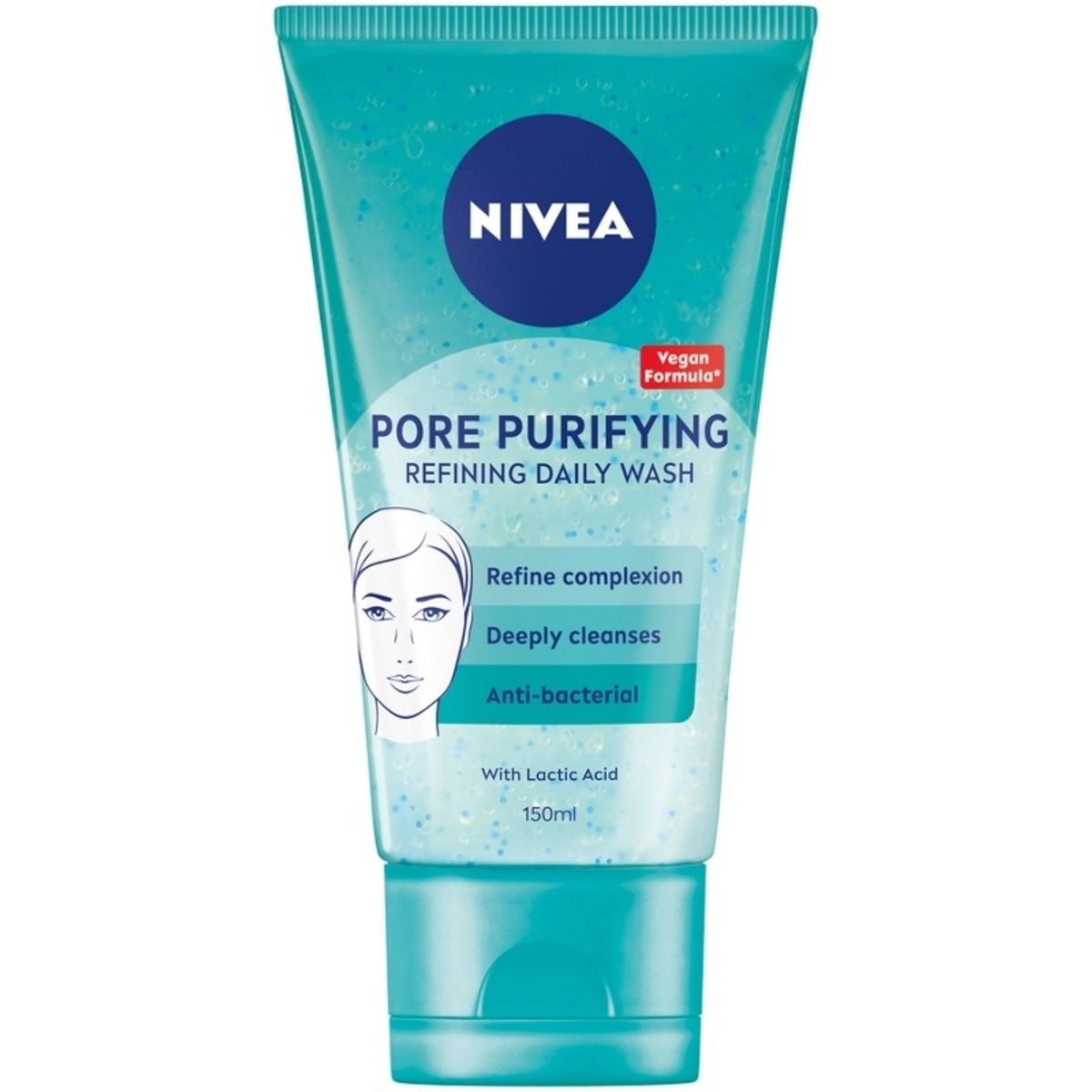 Nivea Pore Purifying Refining Daily Wash 150 ml