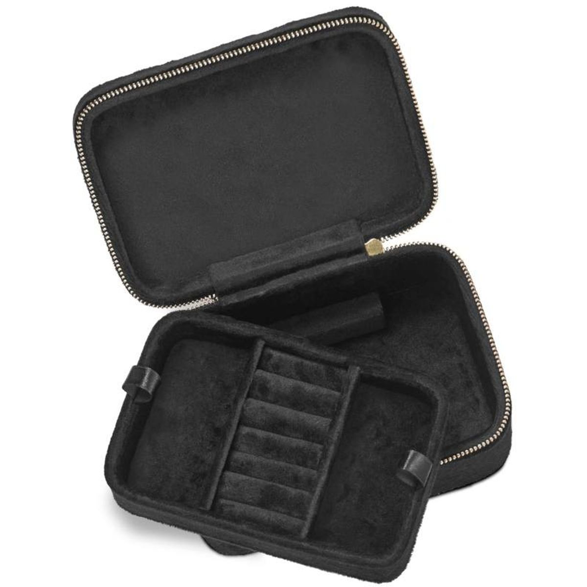 Gillian Jones Jewellery Box Velour L - Black 11068