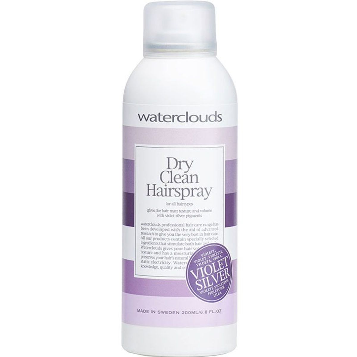 Waterclouds Violet Dry Clean Hairspray 200 ml