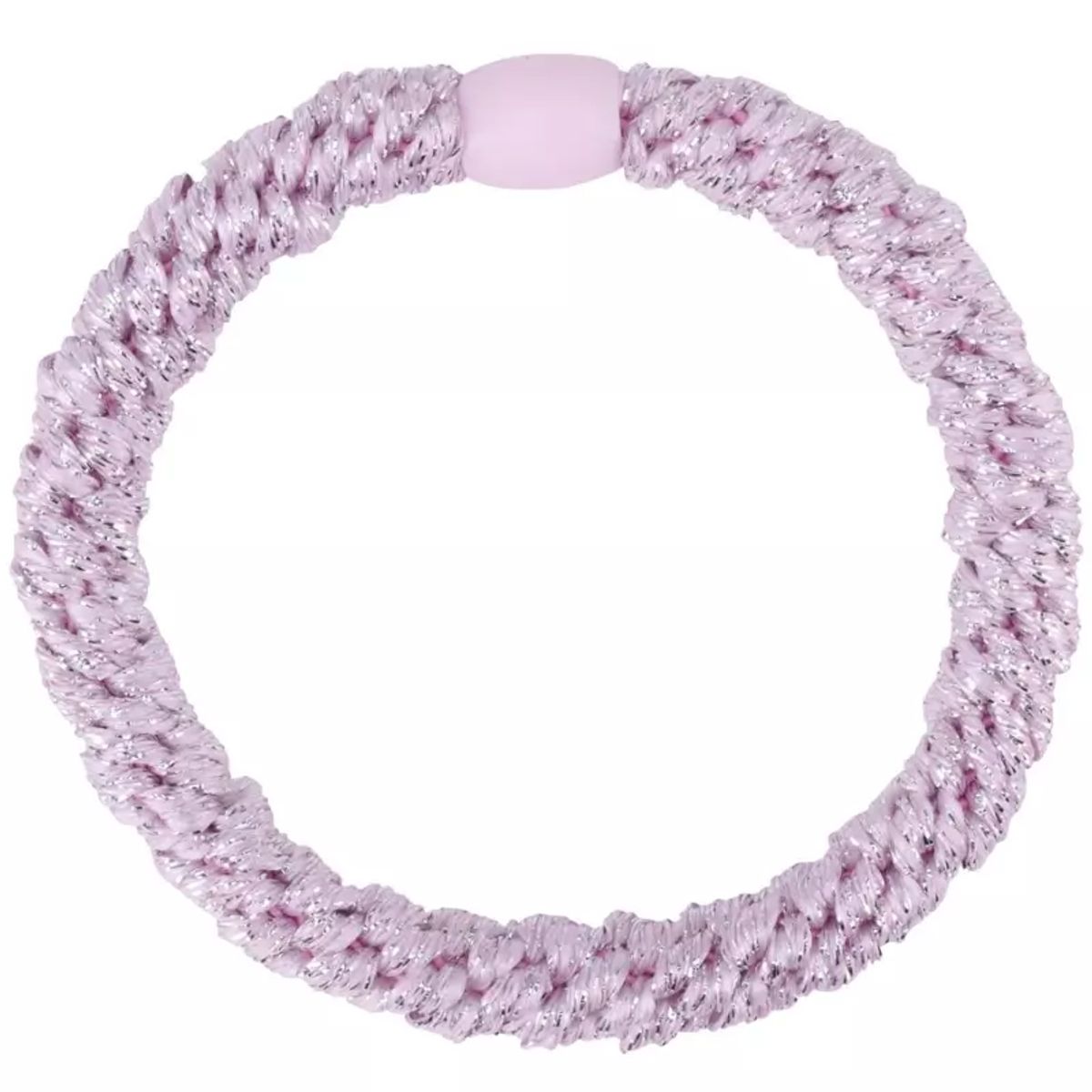 By Stær BRAIDED Hairtie - Glitter Pink