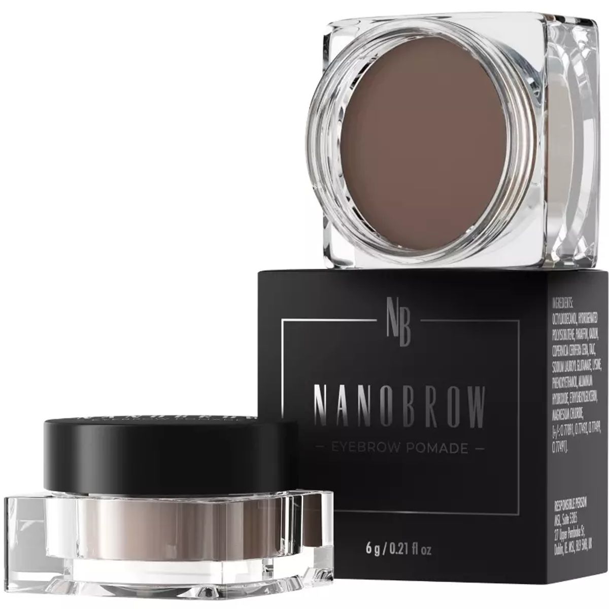 Nanobrow Eyebrow Pomade 6 gr. - Dark Brown