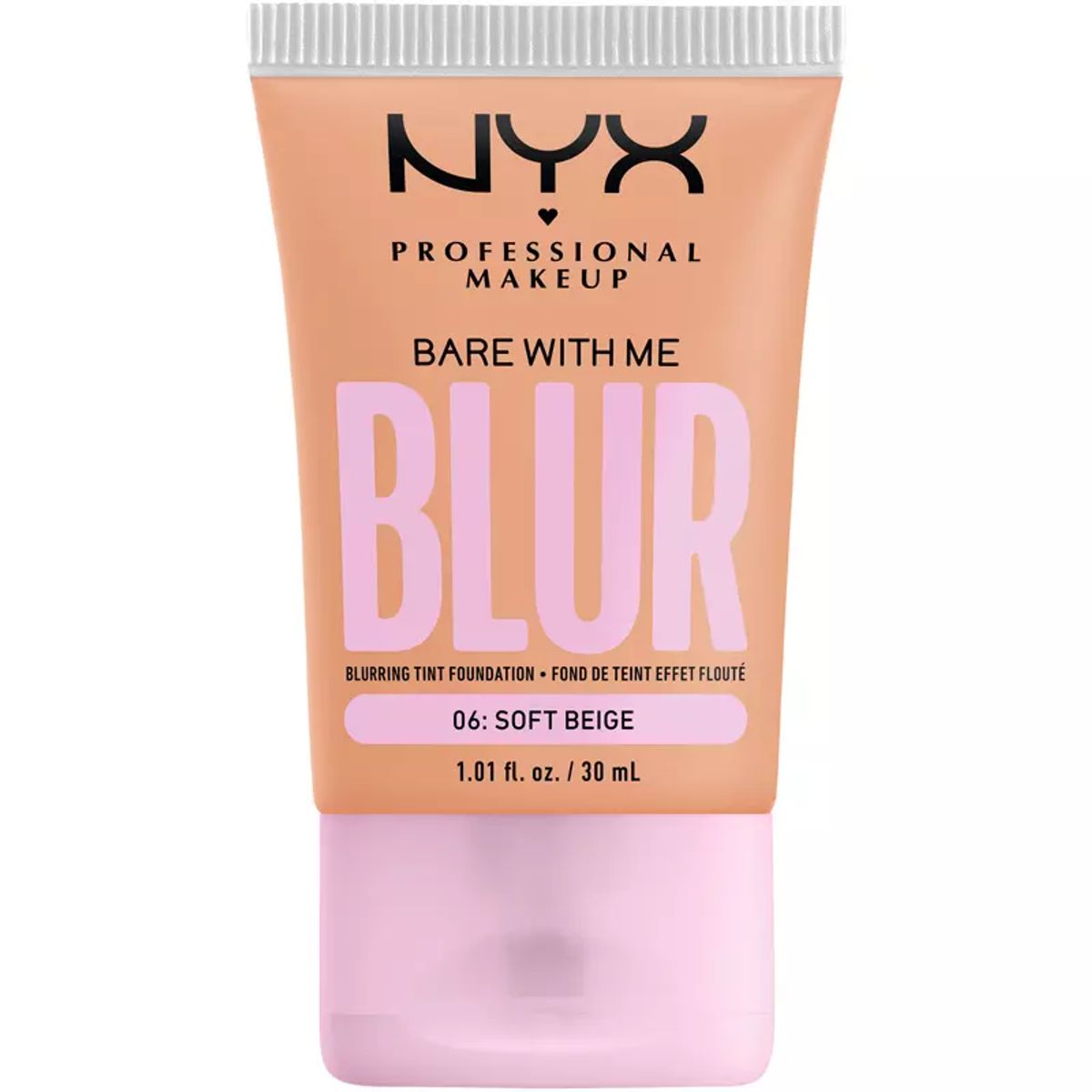 NYX Prof. Makeup Bare With Me Blur Tint Foundation 30 ml - 06 Soft Beige