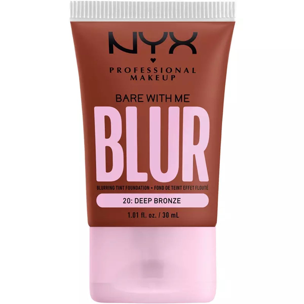 NYX Prof. Makeup Bare With Me Blur Tint Foundation 30 ml - 20 Deep Bronze