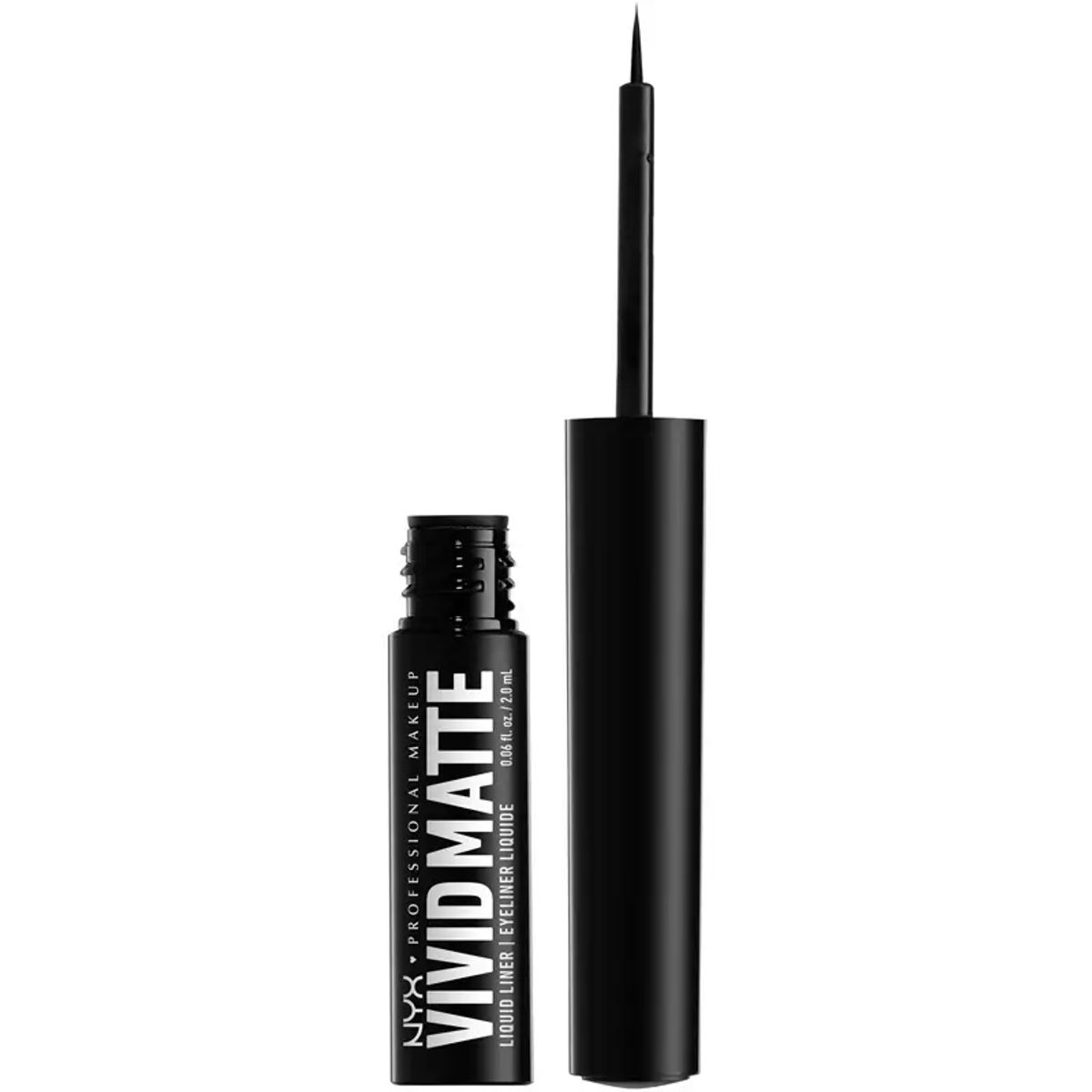 NYX Prof. Makeup Vivid Matte Liquid Eyeliner 2 ml - 01 Black