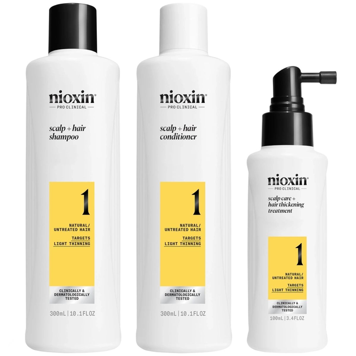 Nioxin System 1 Loyalty Kit 700 ml - Natural/Untreated Hair