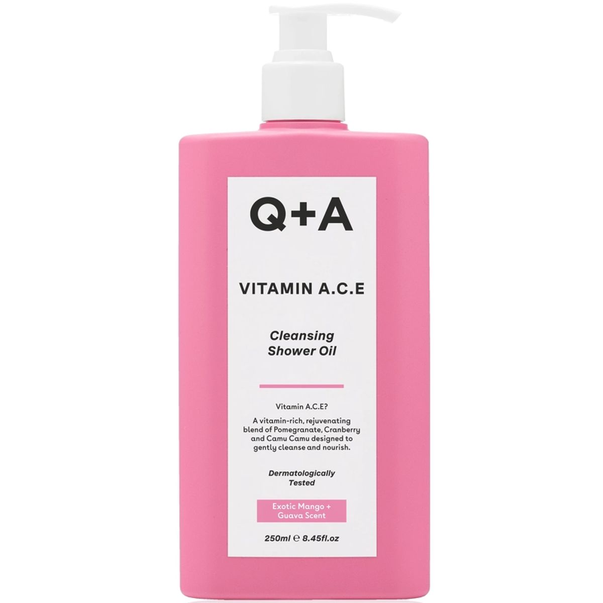 Q+A Vitamin A.C.E Shower Oil 250 ml