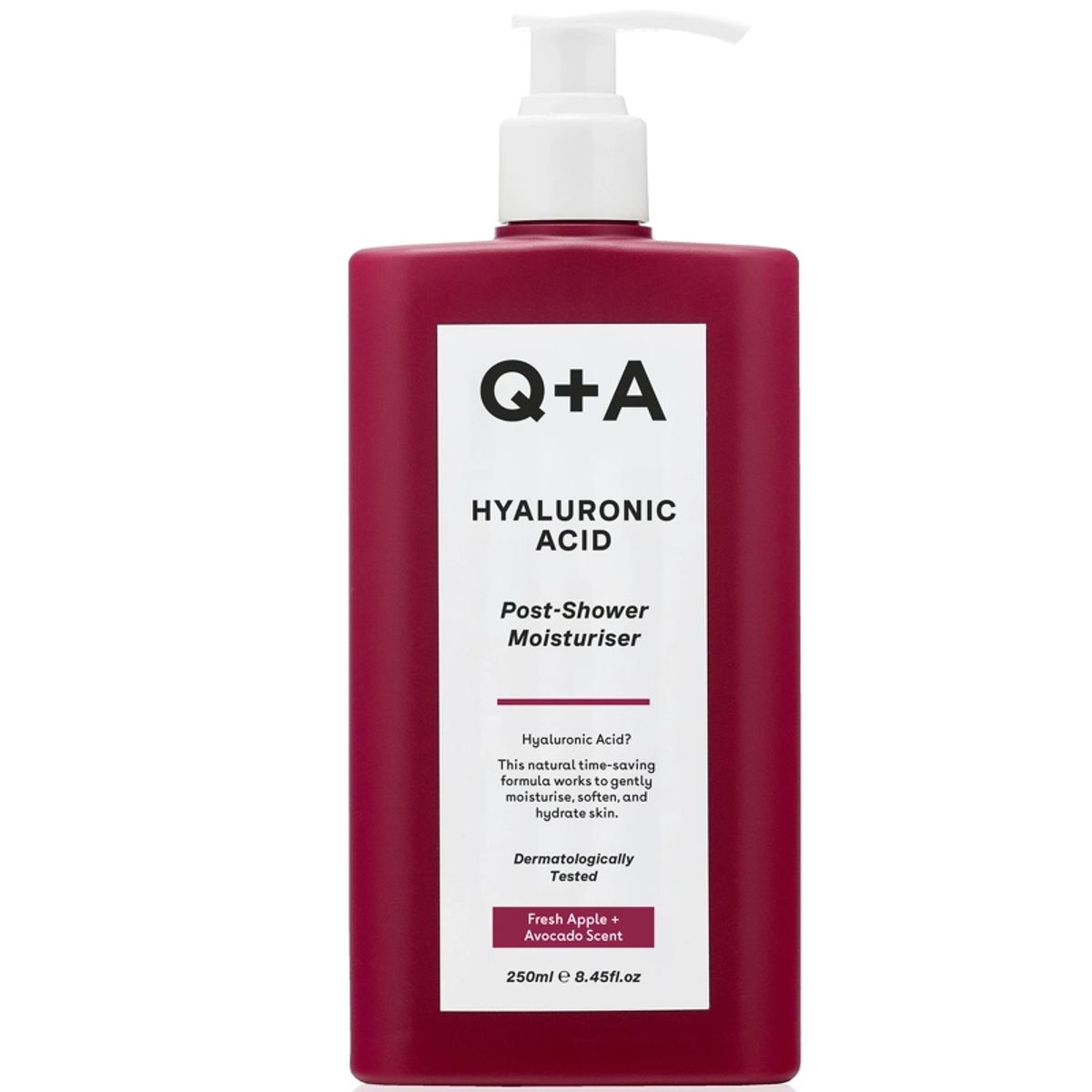 Q+A Hyaluronic Acid Post-Shower Moisturiser 250 ml