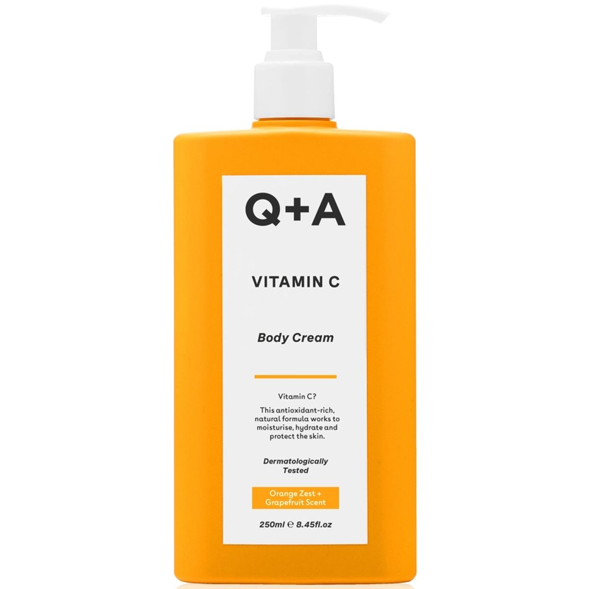 Q+A Vitamin C Body Cream 250 ml