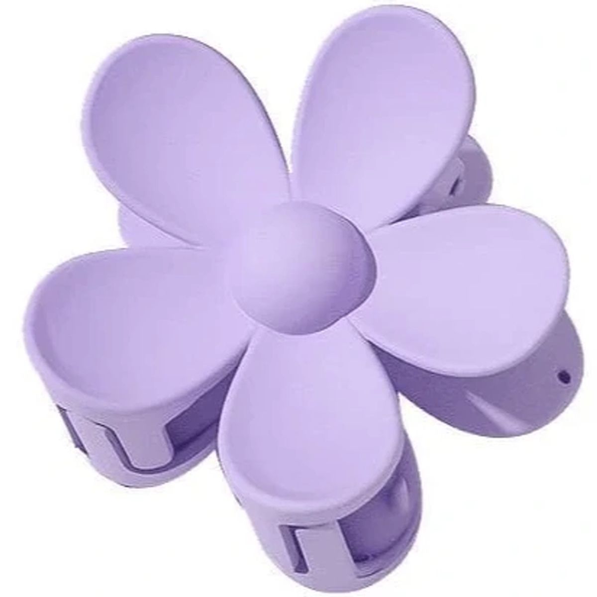 Nectarine Flower Clip - Purple