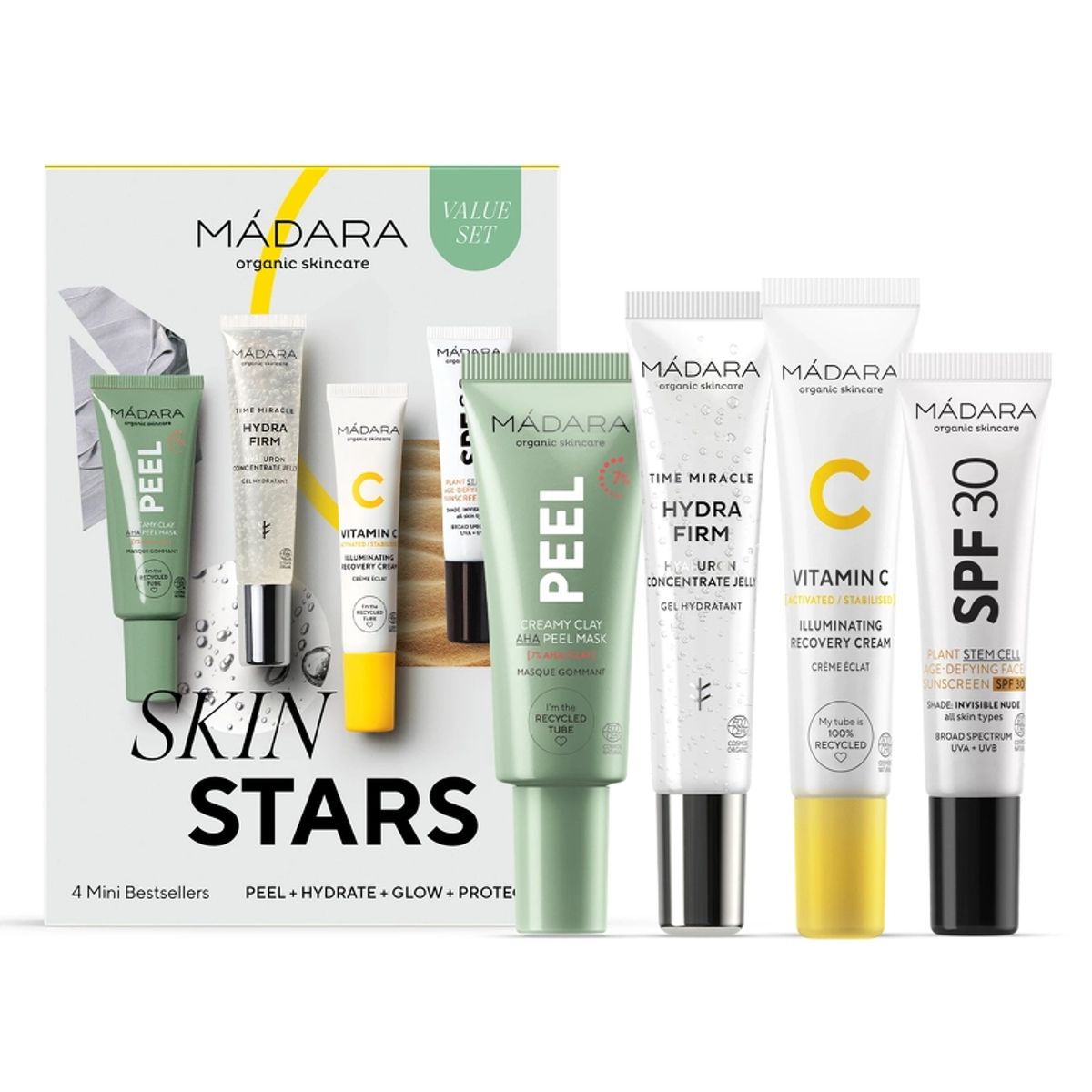 MADARA Skin Stars 4 Mini Bestsellers set