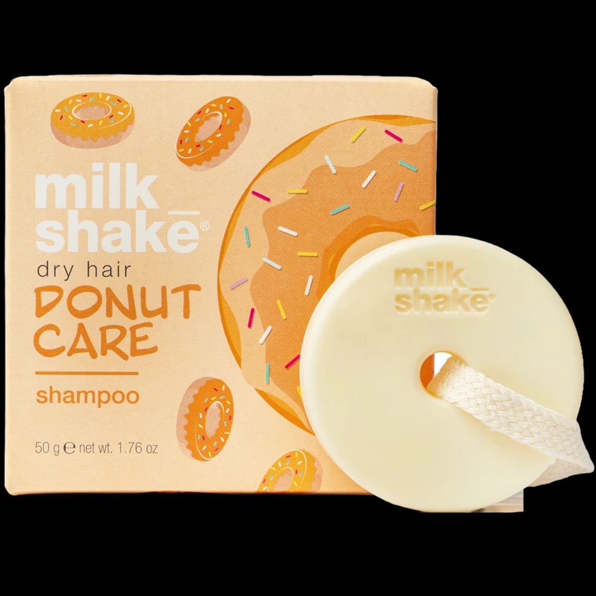 Milk_shake Donut Care Shampoo Bar - Dry Hair Moisture 50 gr.