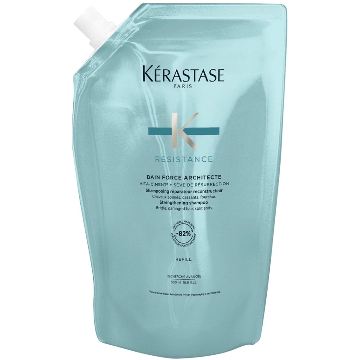 Kerastase Resistance Bain Force Architecte Shampoo Refill 500 ml