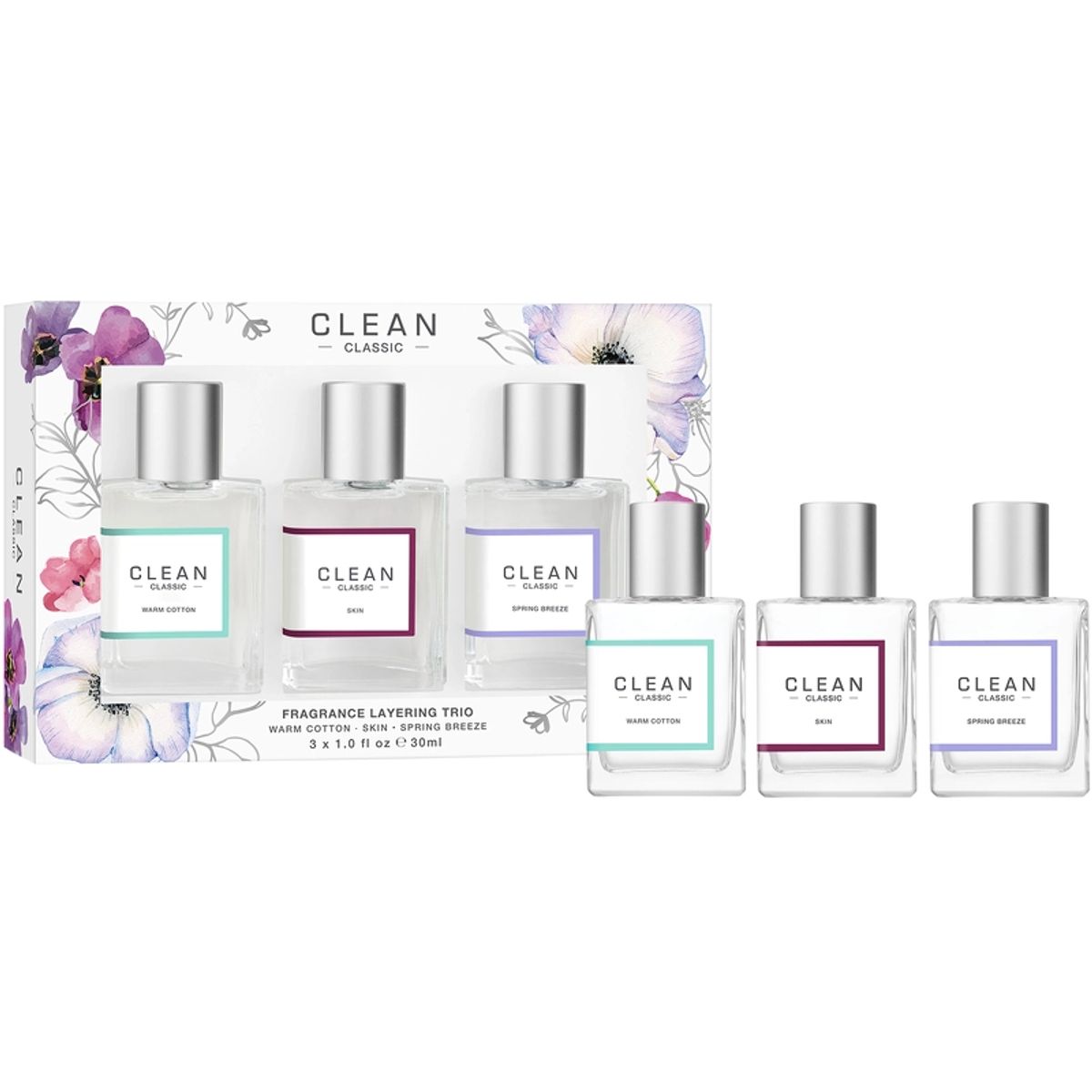 Clean Perfume Layering Trio Gift Set 3 x 30 ml (Limited Edition)