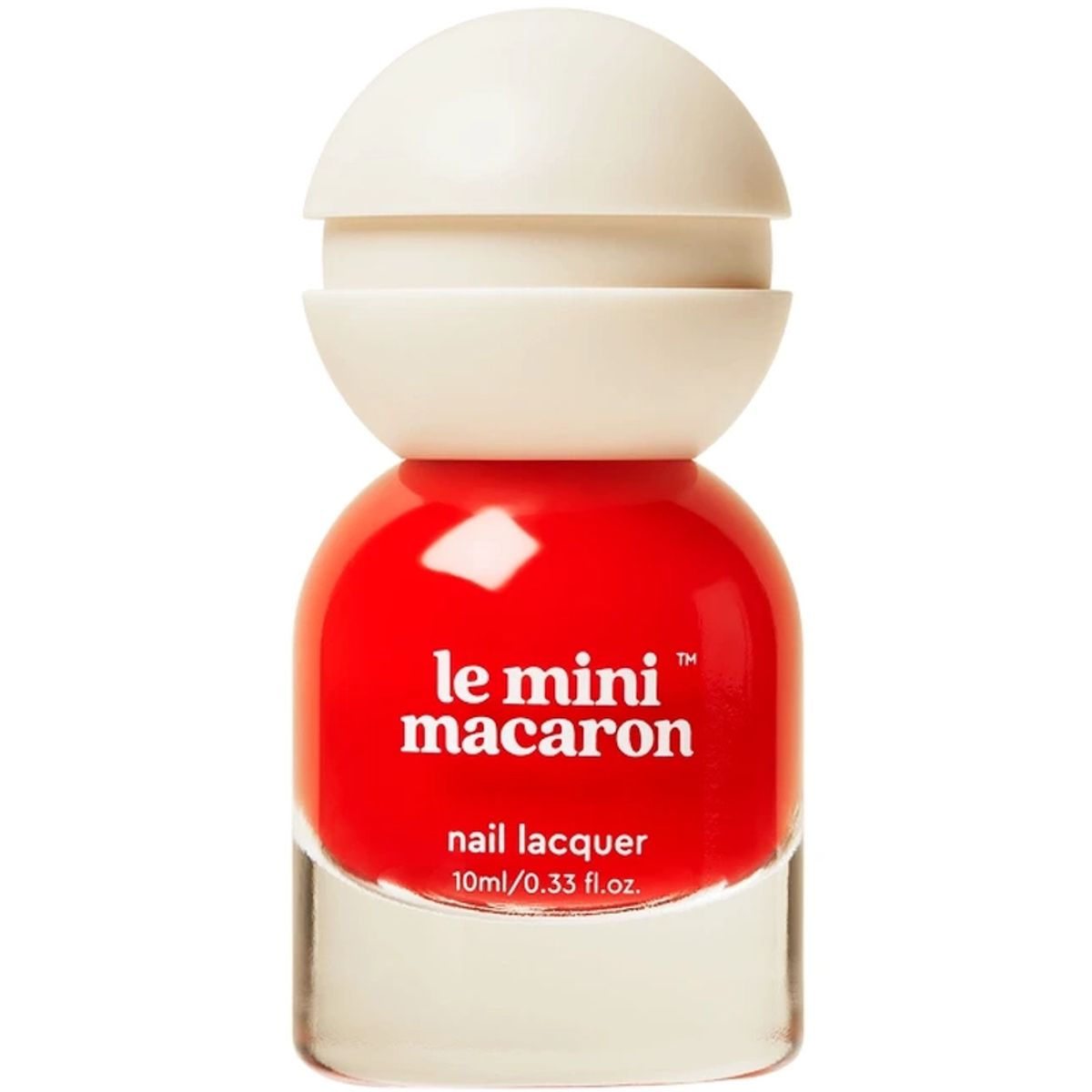 Le Mini Macaron Le Sweet Nail Polish 10 ml - Cherry Red