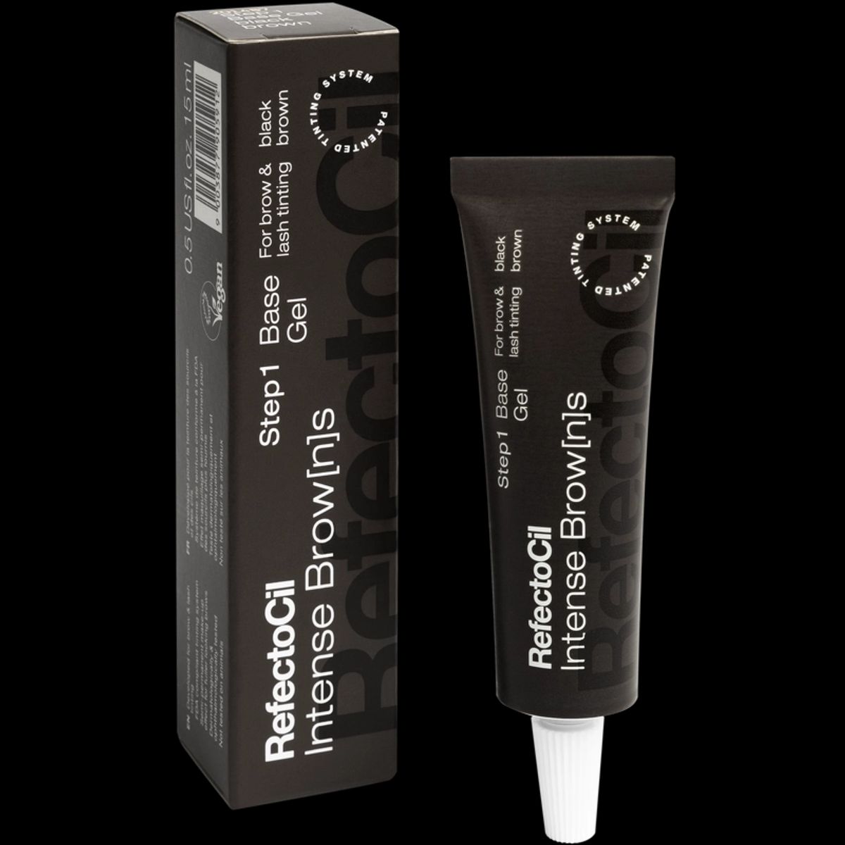 Refectocil Intense Brow"n"s Base Gel 15 ml - Black Brown