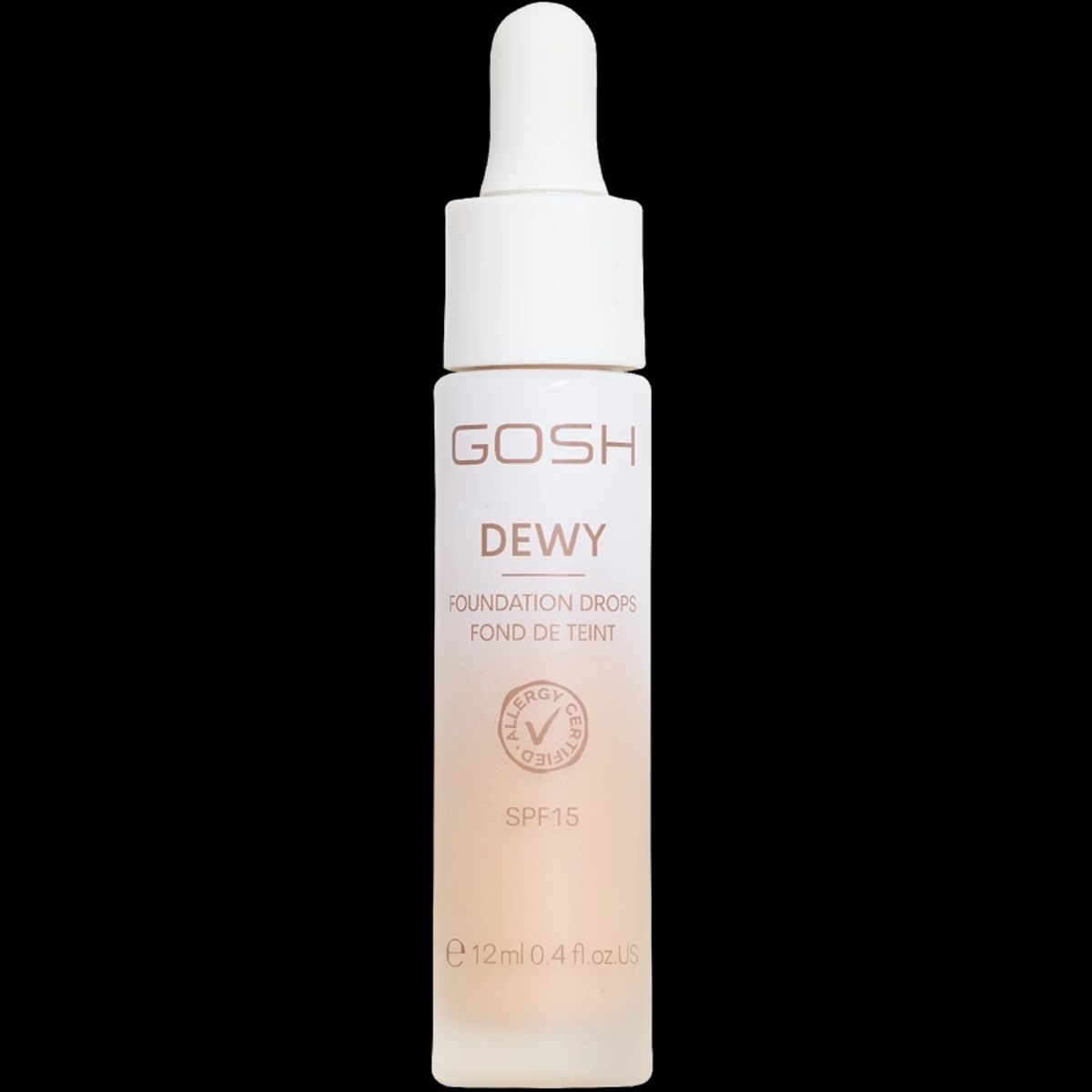 GOSH DEWY Foundation Drops 12 ml - 004 Fair