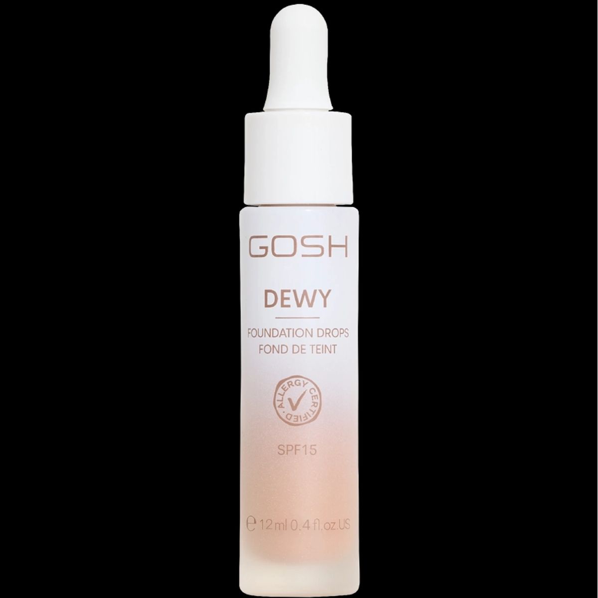 GOSH DEWY Foundation Drops 12 ml - 008 Tan