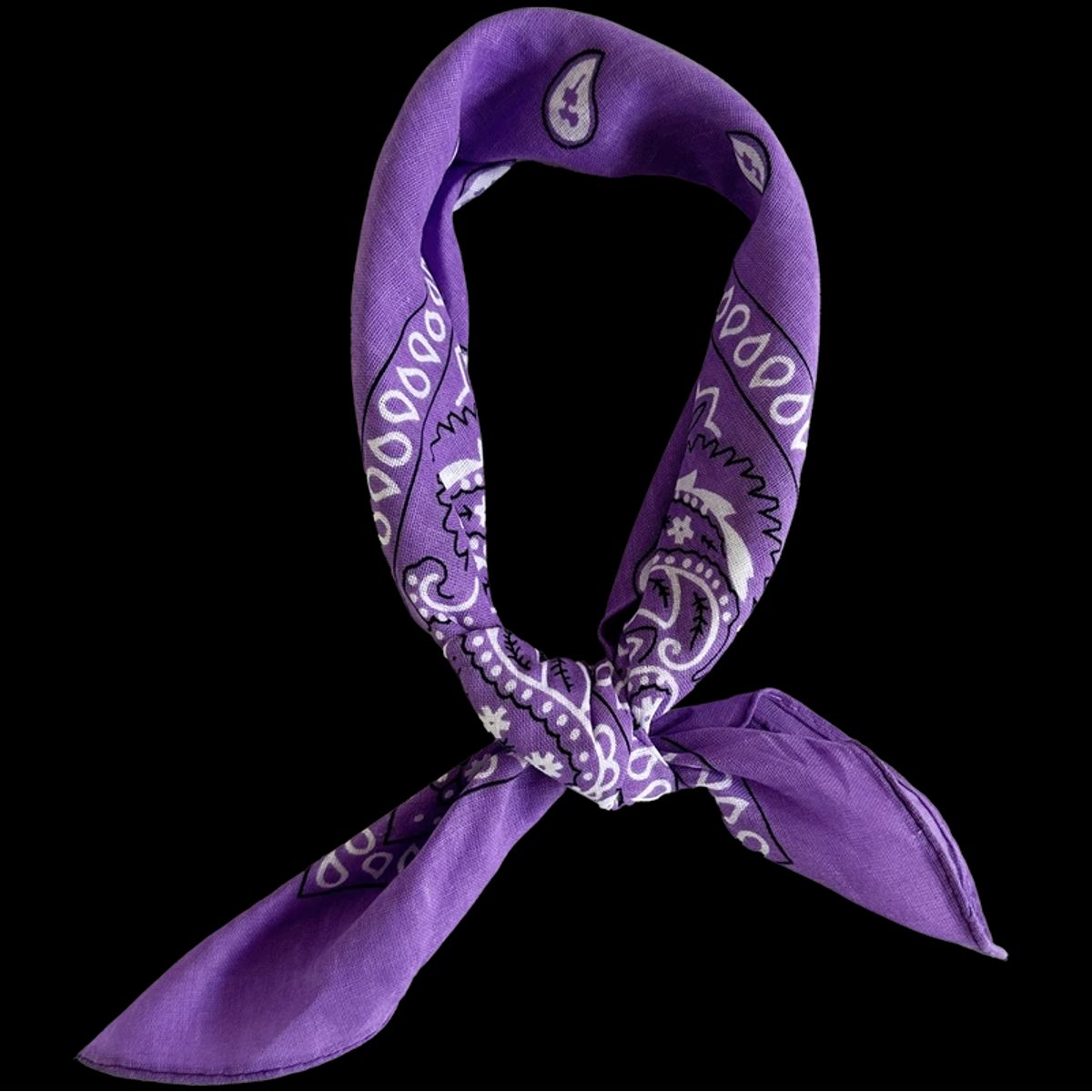 By Stær Fie Scarf - Purple