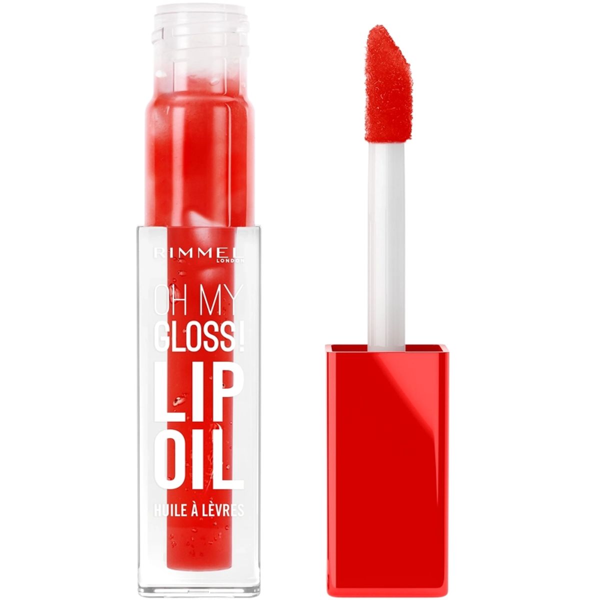 RIMMEL Oh My Gloss Lip Oil - 004 Vivid Red