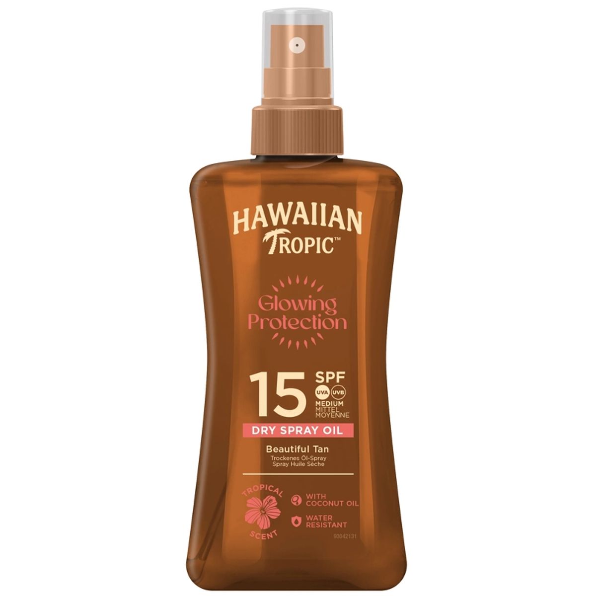 Hawaiian Tropic Glowing Protection Dry Oil Spray SPF 15 - 200 ml