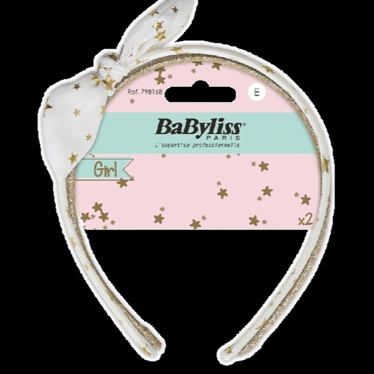 BaByliss KIDS Bow Headband (1687) 2 Pieces