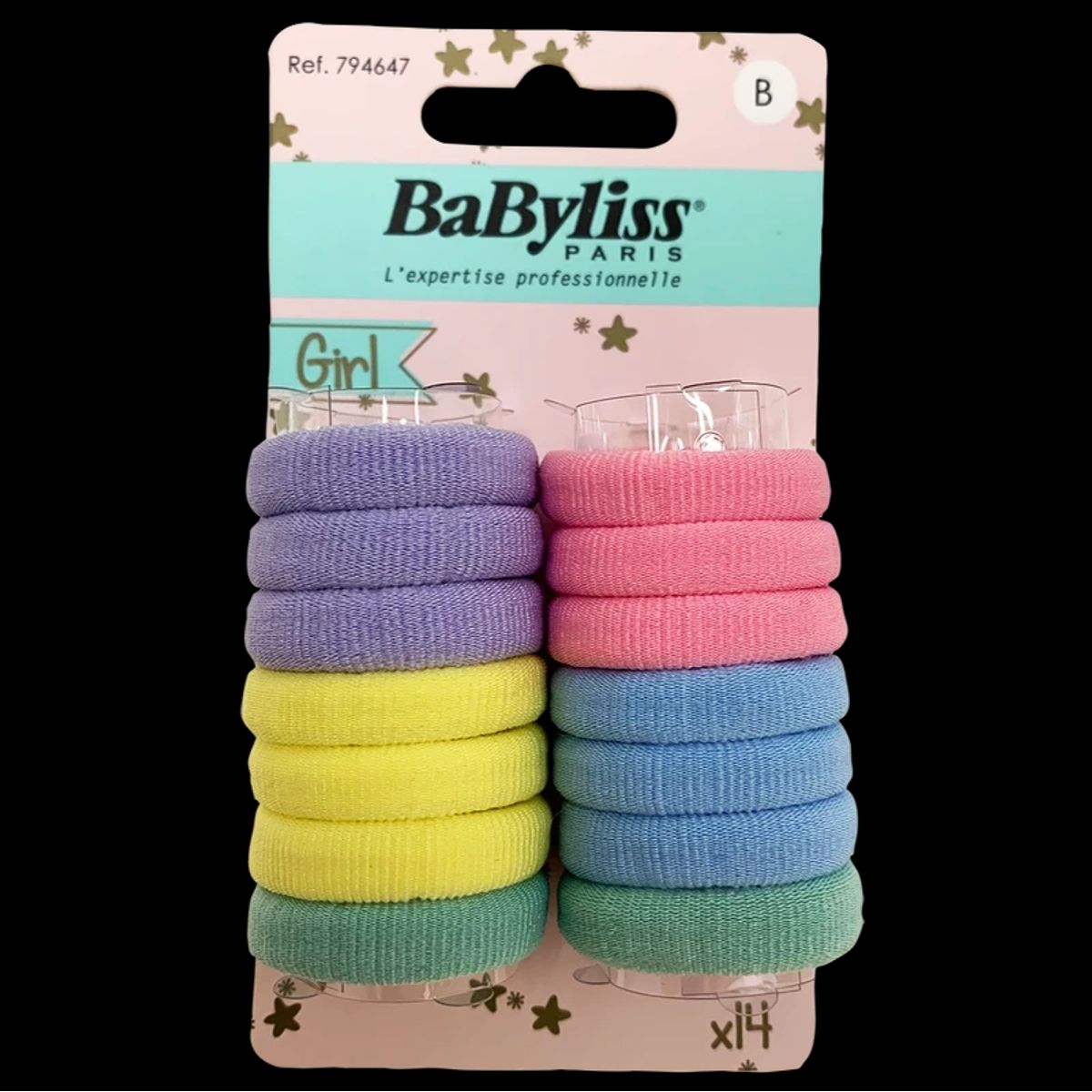 BaByliss KIDS Mini Jumbo Elastics (6478) 14 Pieces