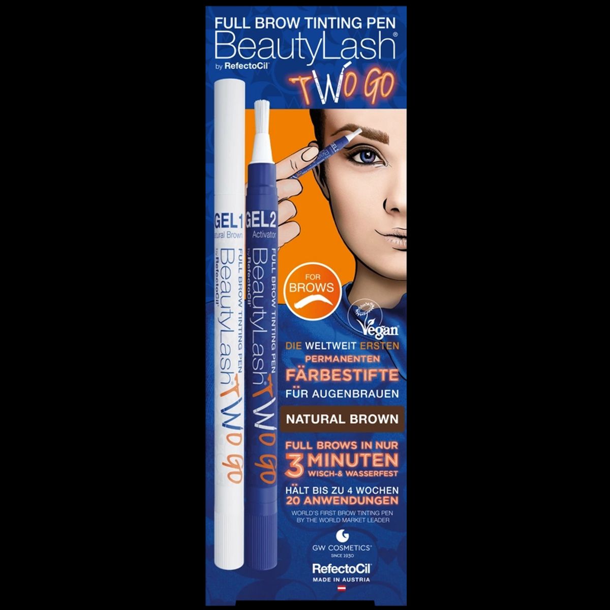 Beautylash by Refectocil Two Go - Natural Brown