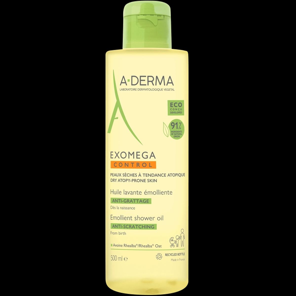 A-DERMA Exomega Control Shower Oil 500 ml