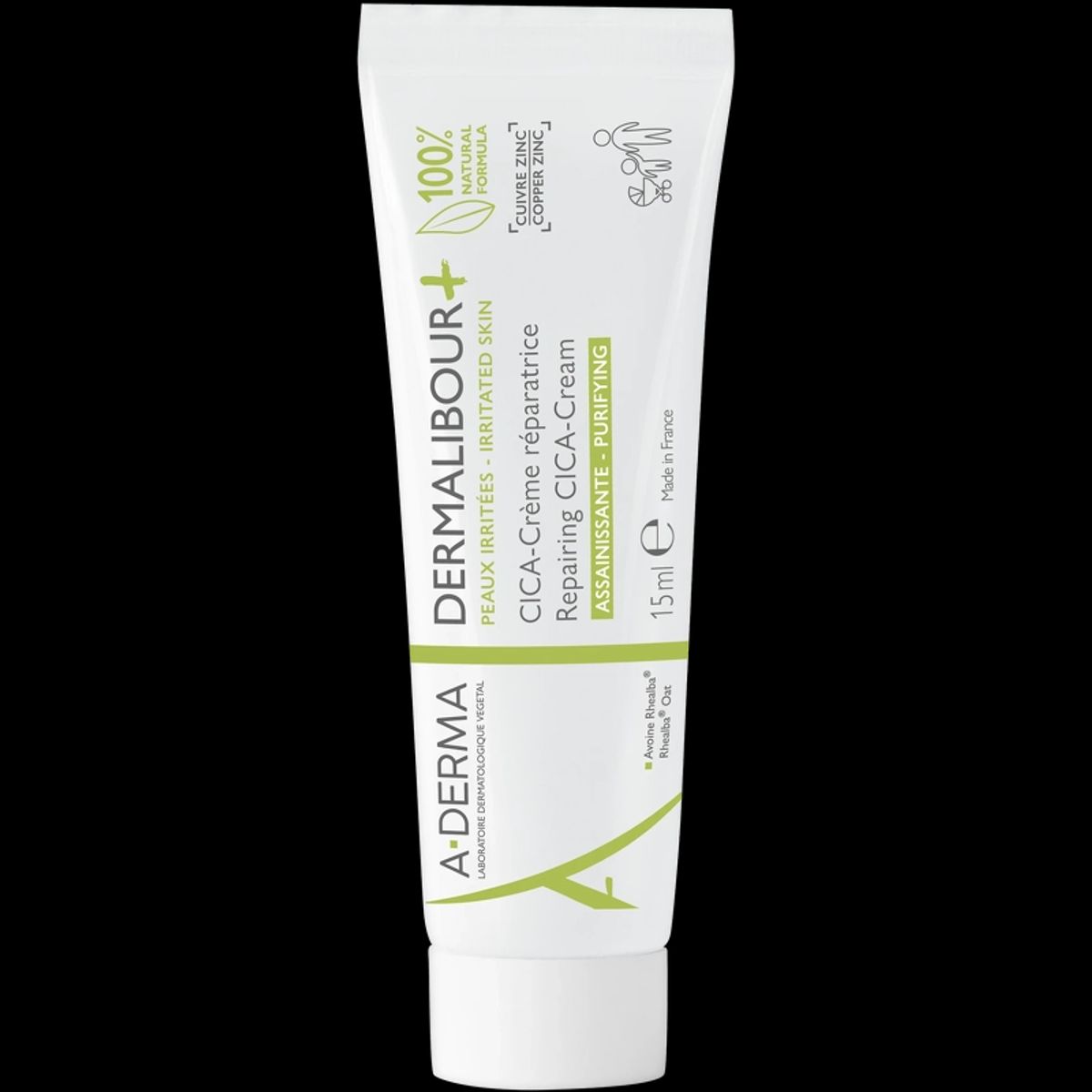 A-DERMA Dermalibour+ Repairing Cica-Cream 15 ml