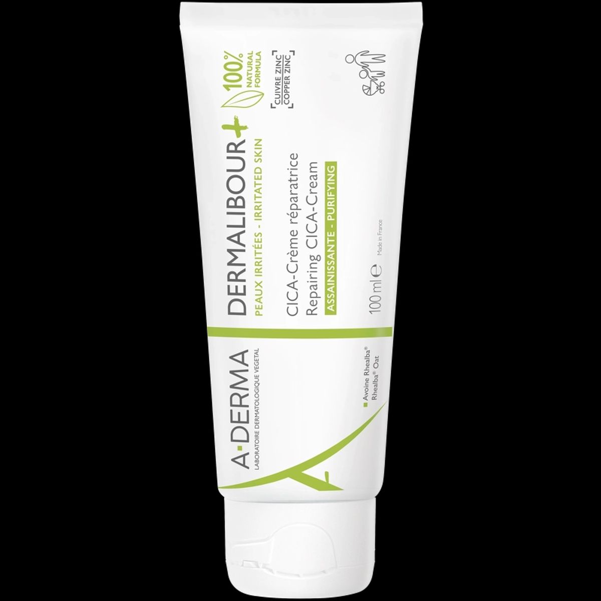 A-DERMA Dermalibour+ Repairing Cica-Cream 100 ml