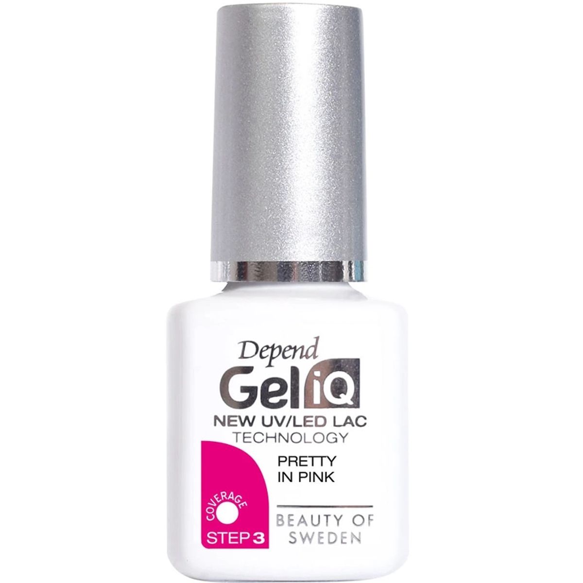 Depend Cosmetic Gel iQ Polish Step 3 - 5 ml - Pretty in Pink