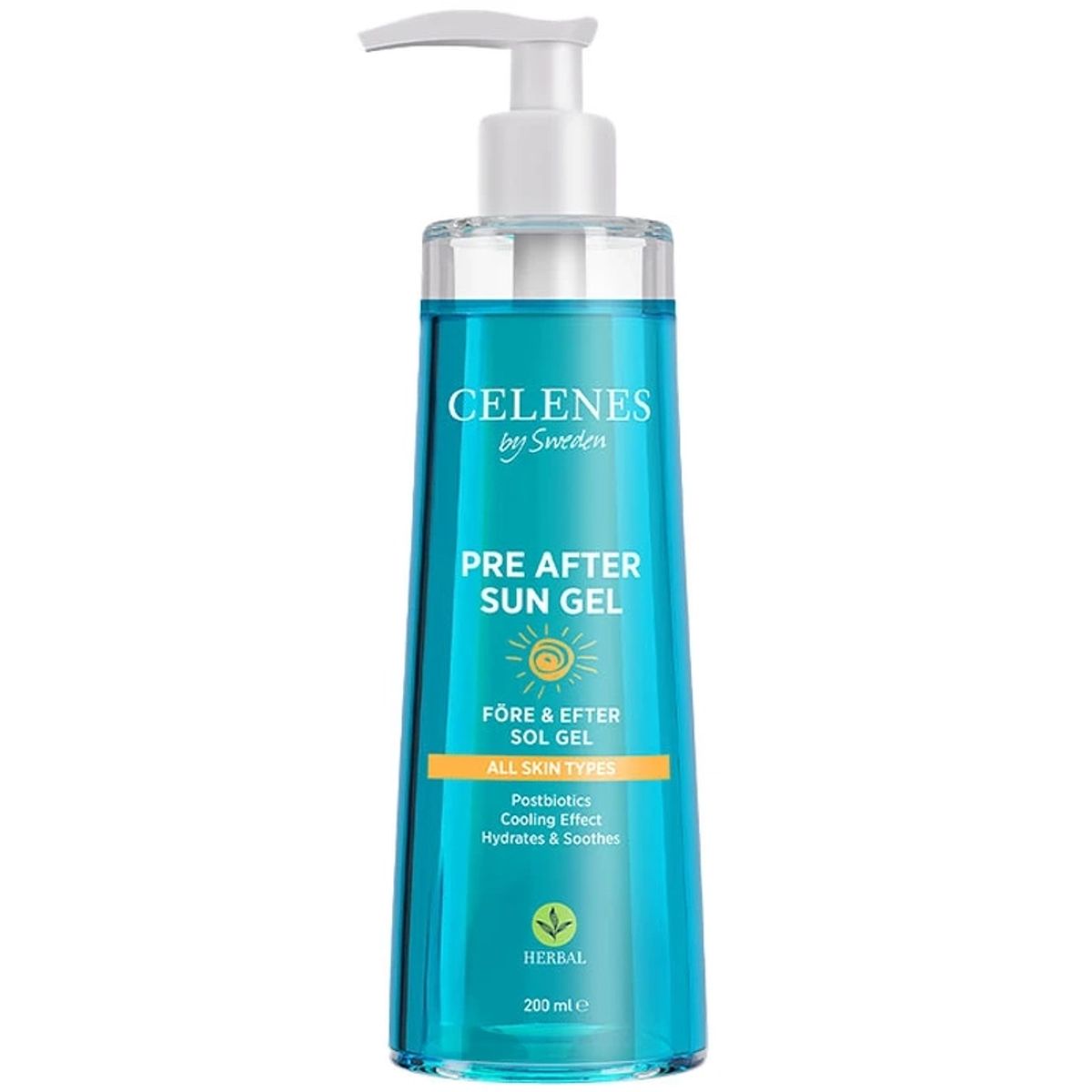 Celenes Herbal Pre-After Sun Gel 200 ml