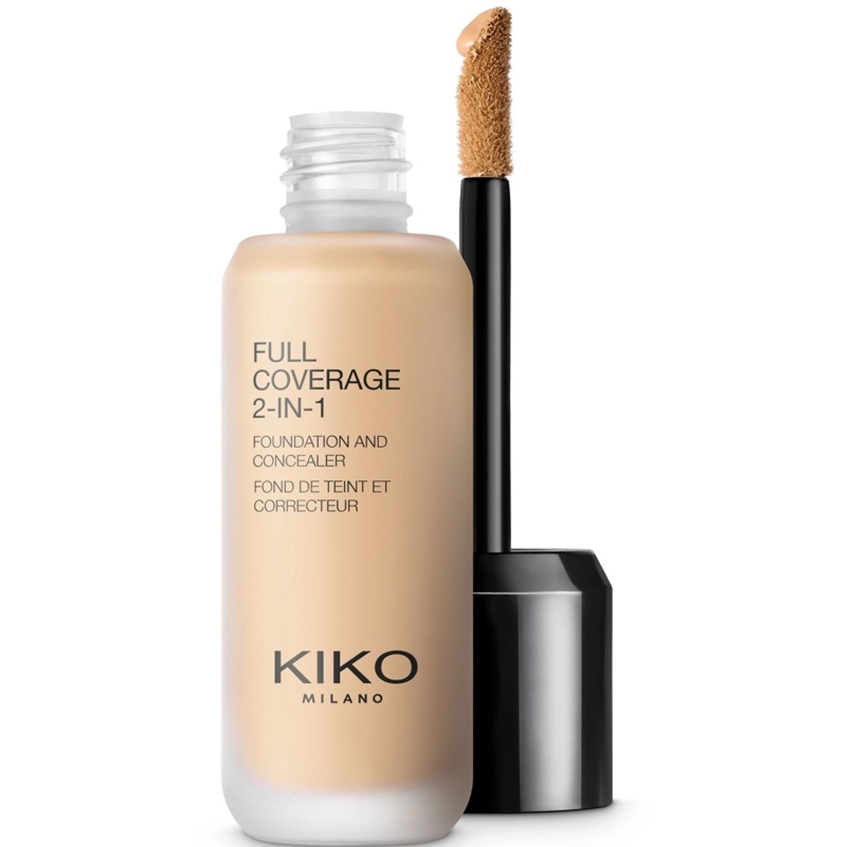 KIKO Milano Full Coverage 2-In-1 Foundation & Concealer 25 ml - WB25 Warm Beige