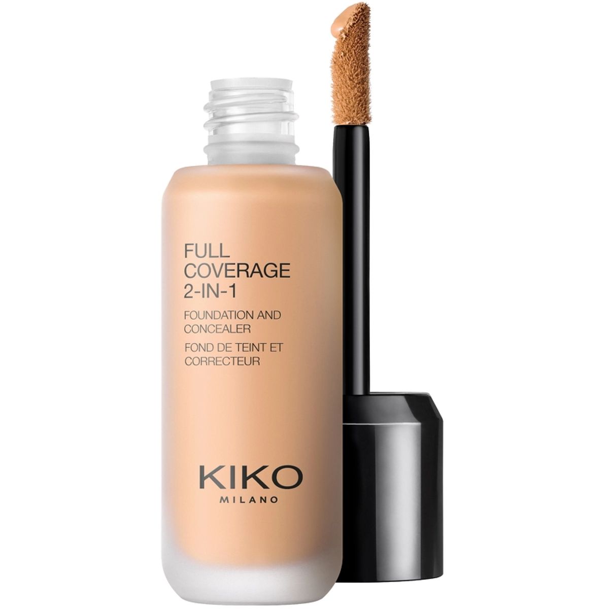 KIKO Milano Full Coverage 2-In-1 Foundation & Concealer 25 ml - WB60 Warm Beige