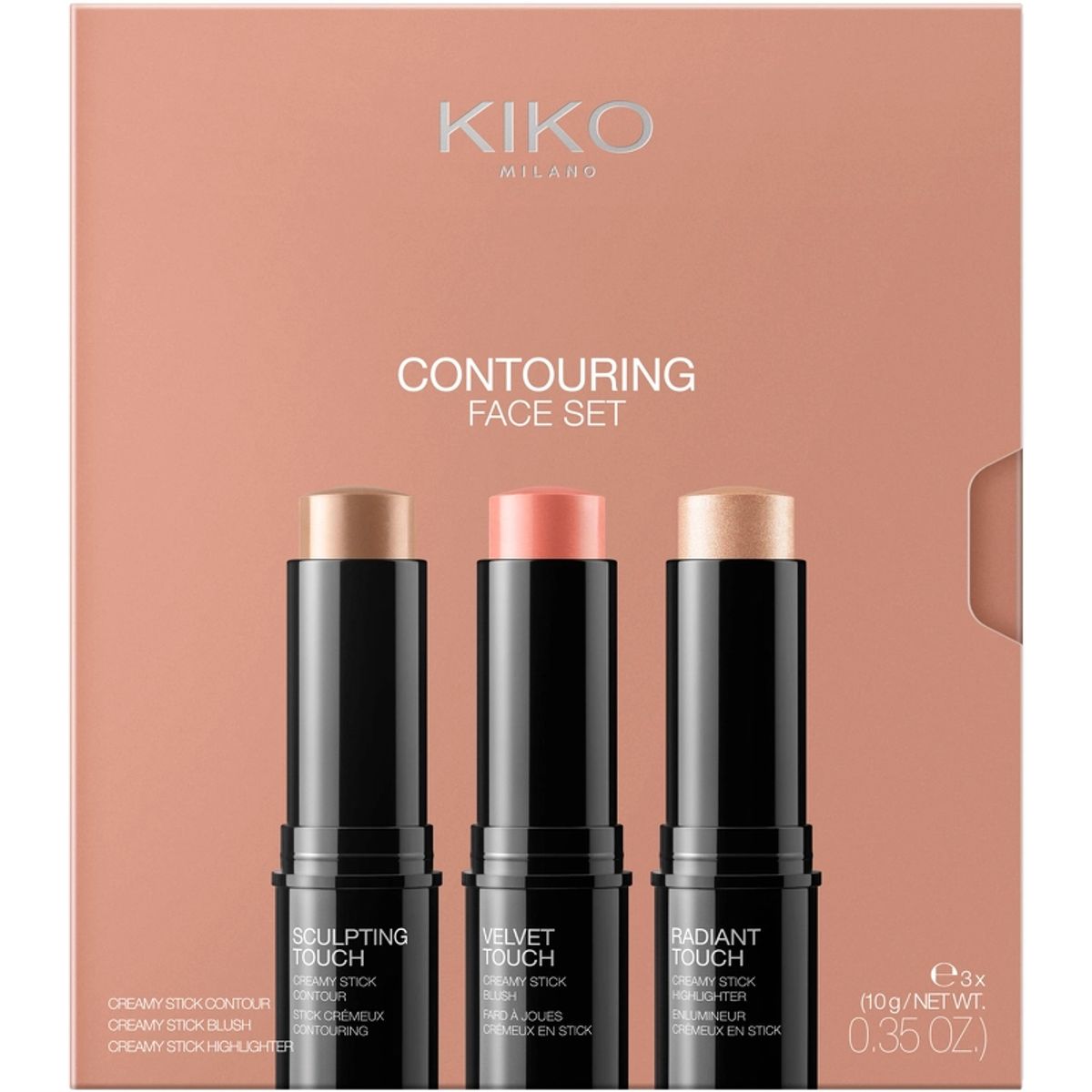 KIKO Milano Contouring Face Set 30 gr. - 01 Bonne Mine